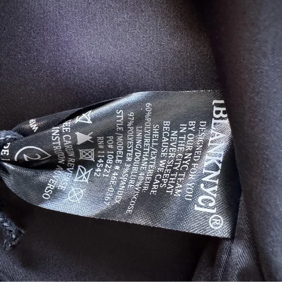 NWT BLANK NYC Faux Leather Mini Skirt - Picture 4 of 4